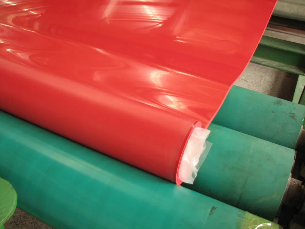 22-24MPa, 40sh a, 740%, 1.05g/cm3 Pure Natural Rubber Sheet, Gum Rubber Sheet, PARA Rubber Sheet, Rubber Sheet with Red, Green, Black, Beige Color (3A5001)